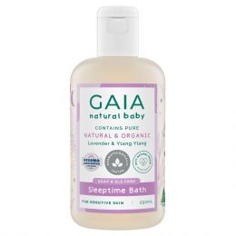 Gaia Natural Baby Sleeptime Bath 250ml Bottle